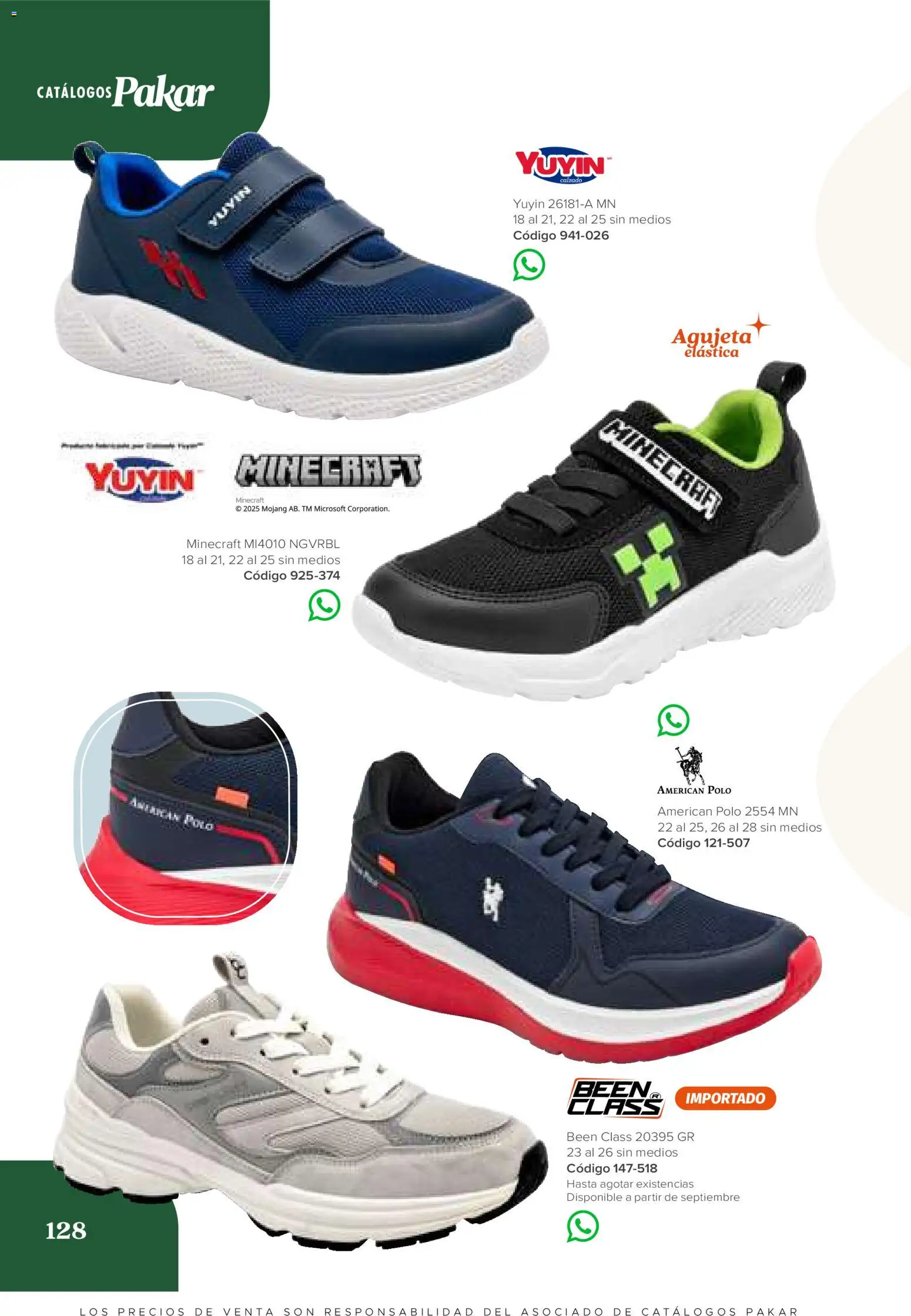 Vista previa las ofertas de la tienda SC Pakar - SC Pakar catálogo Junior desde el 31/07/2026 