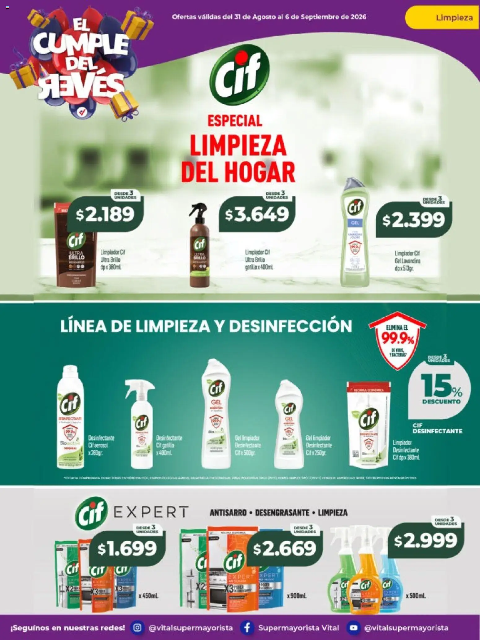 Vista previa del folleto de la tienda Vital válido desde el 31/08/2026 