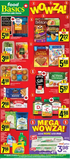 Preview of leaflet Food Basics weekly flyer - Ajax from shop Food Basics is valid from Jun 04, 2026