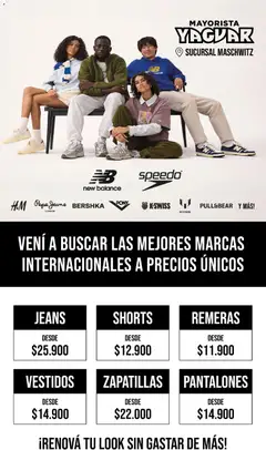 Vista previa del folleto de la tienda Yaguar válido desde el 11/05/2026 