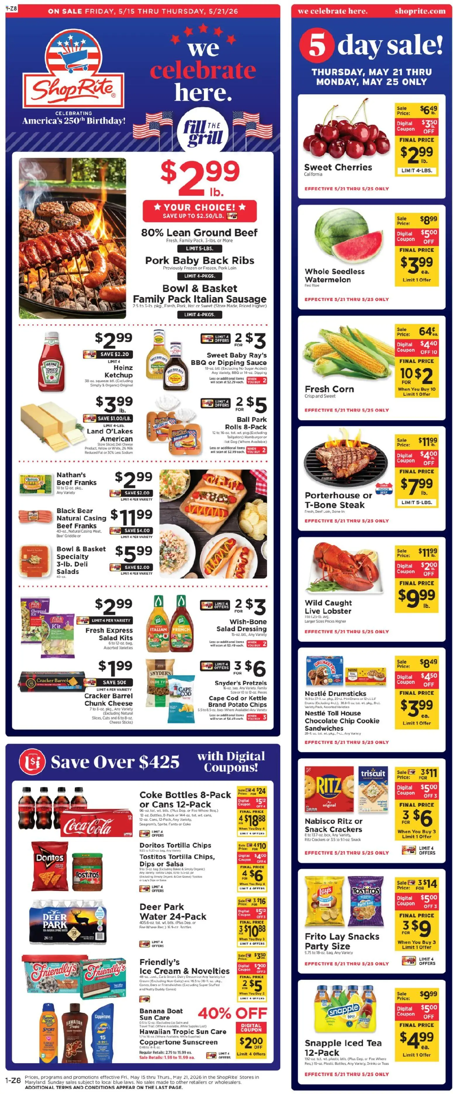 Ad Preview of ShopRite ShopRite Weekly Ad from 05/15/2026