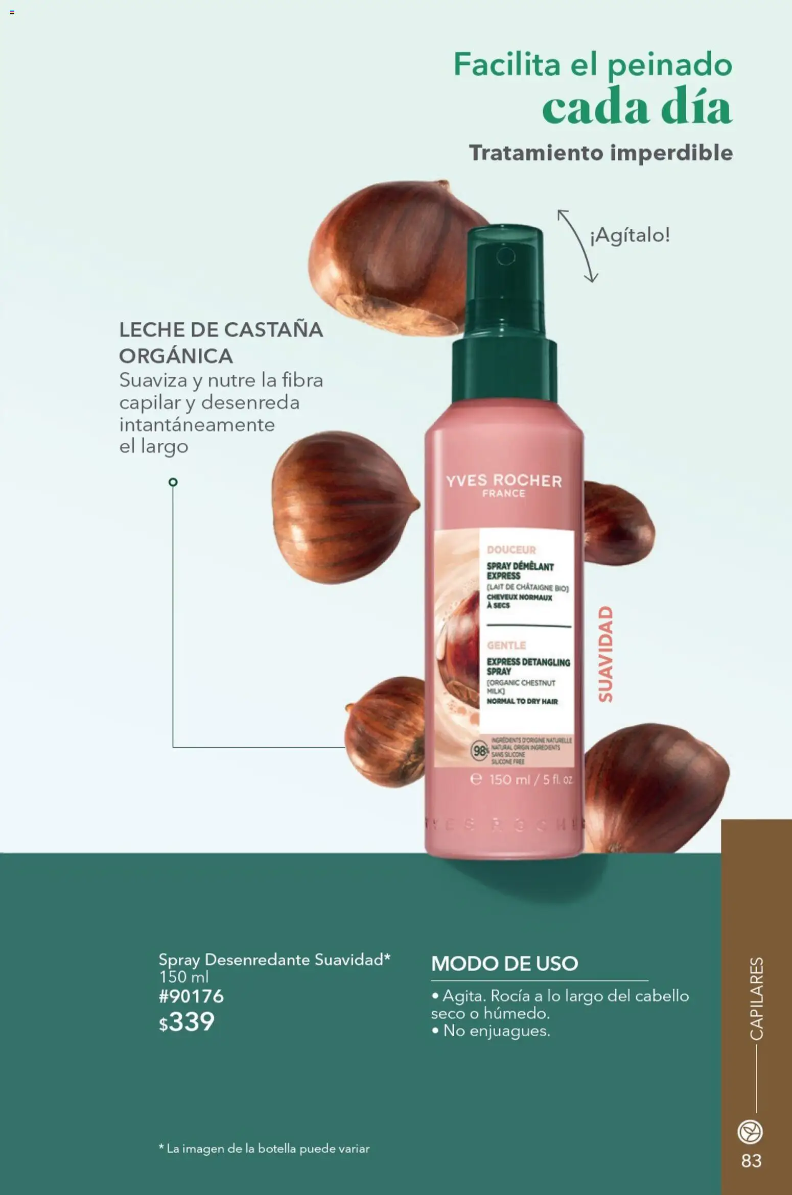 Vista previa las ofertas de la tienda Yves Rocher - Yves Rocher campaña 9 2026 desde el 23/06/2026 - Leche, Botella