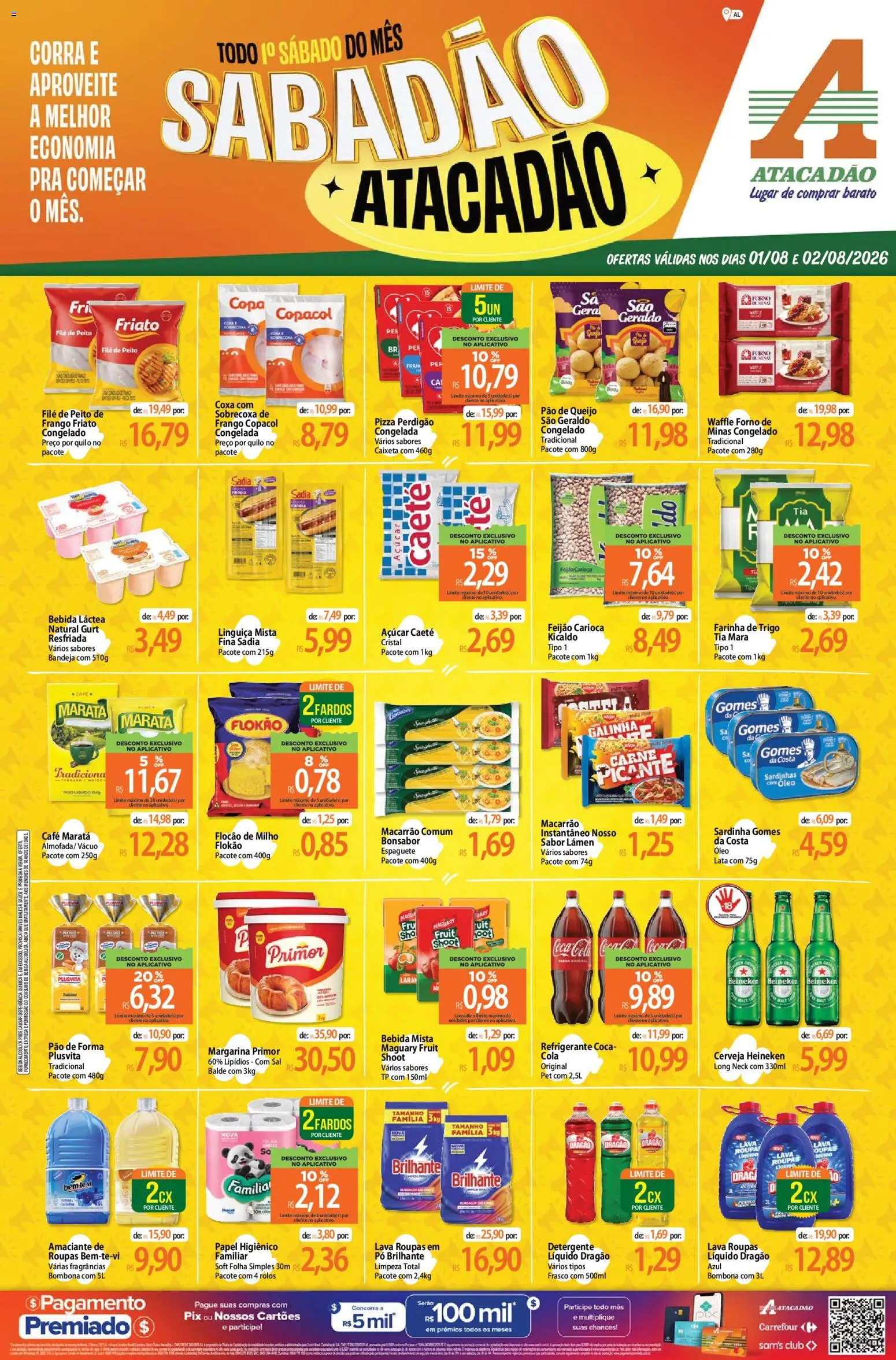 Pré-Visualização do folheto "Atacadão ofertas - AL" da loja Atacadão válido a partir de 01/08/2026