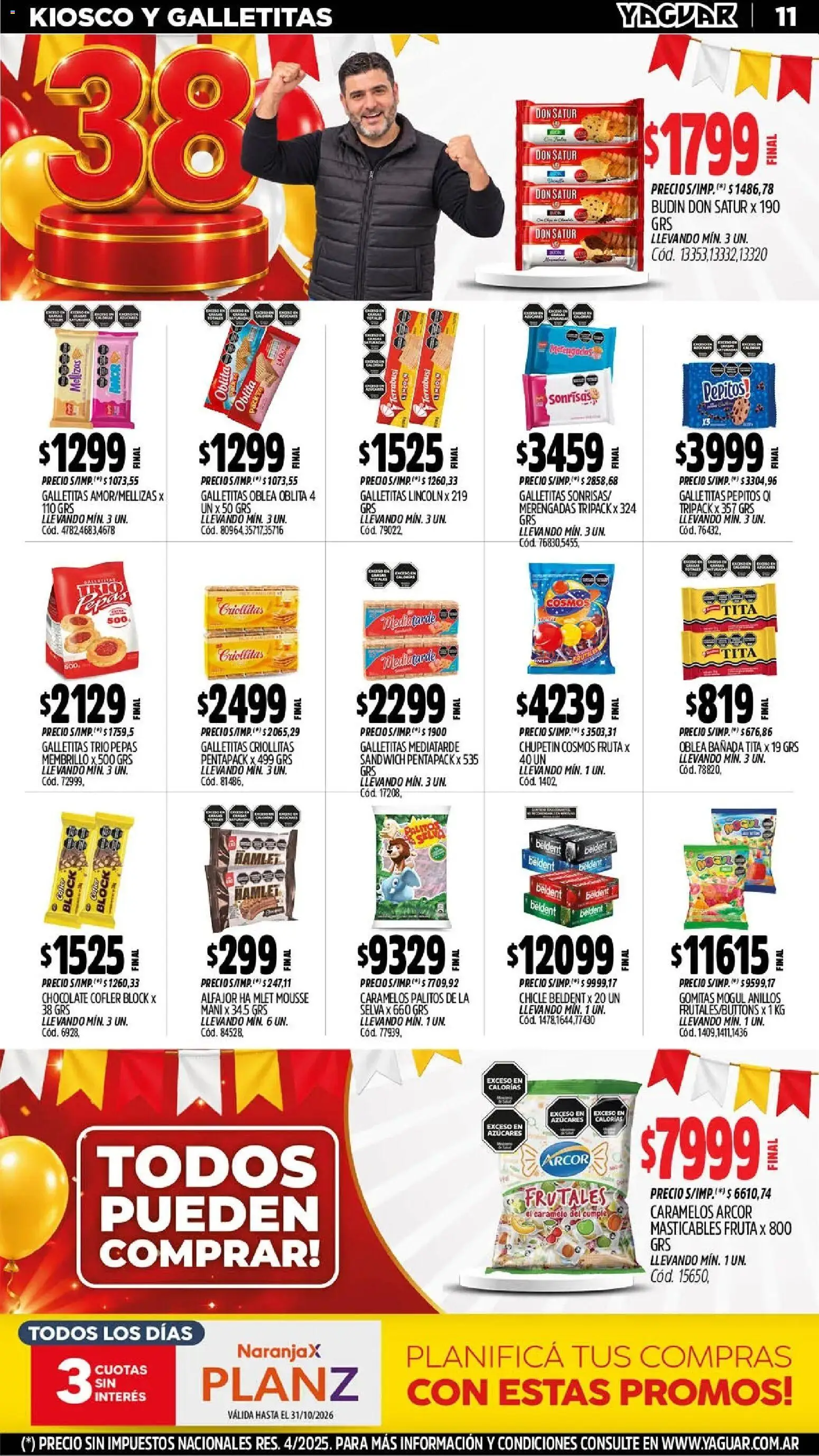 Vista previa del folleto de la tienda Yaguar válido desde el 12/10/2026 