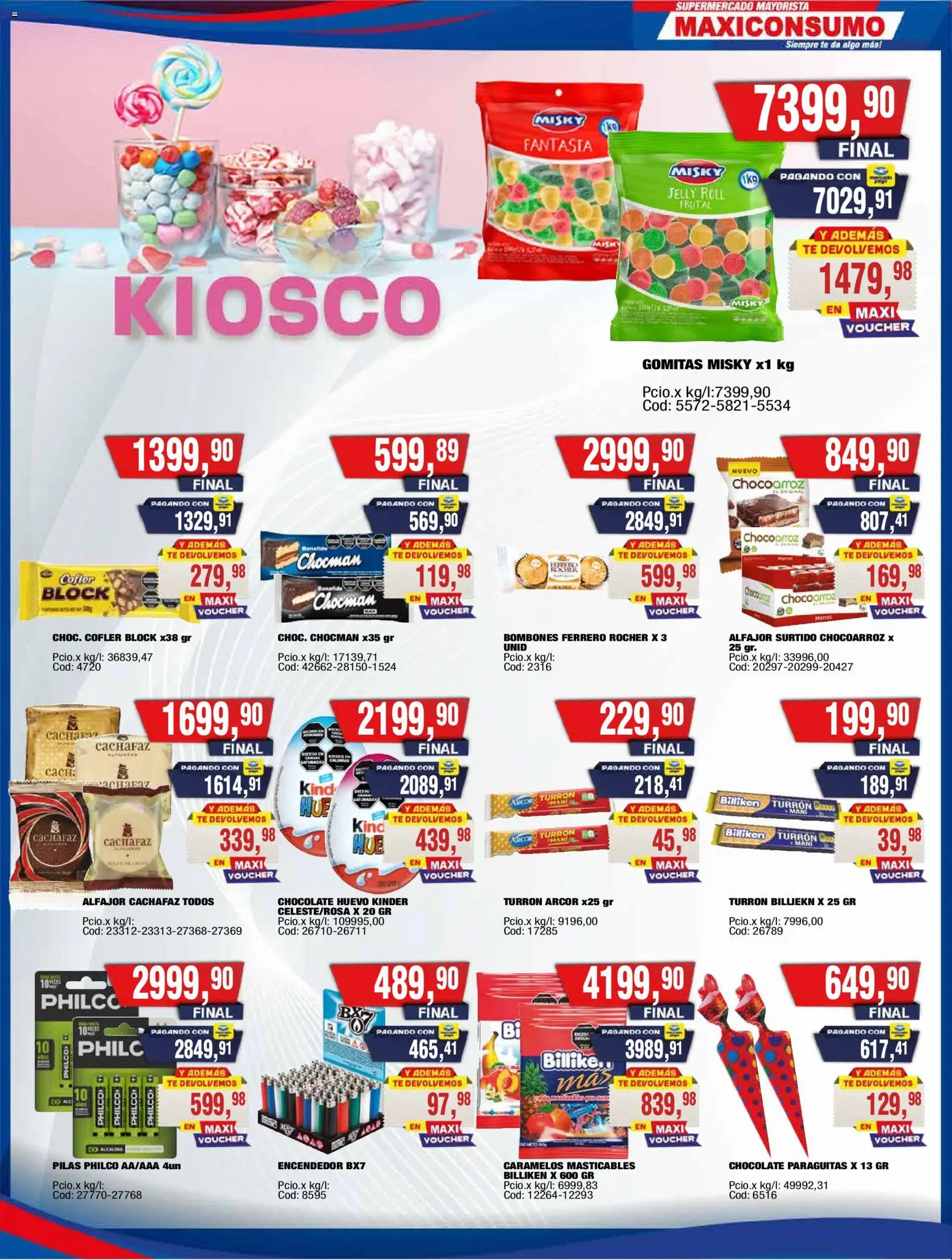 Vista previa del folleto de la tienda Maxiconsumo válido desde el 21/09/2026 