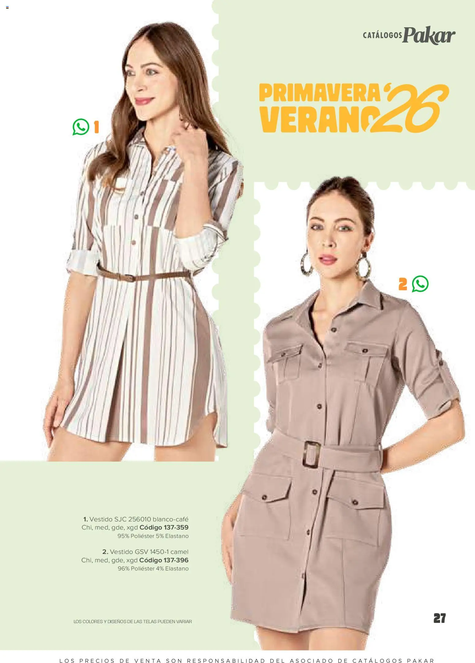 Vista previa las ofertas de la tienda SC Pakar - Catálogo Ropa desde el 30/01/2026 