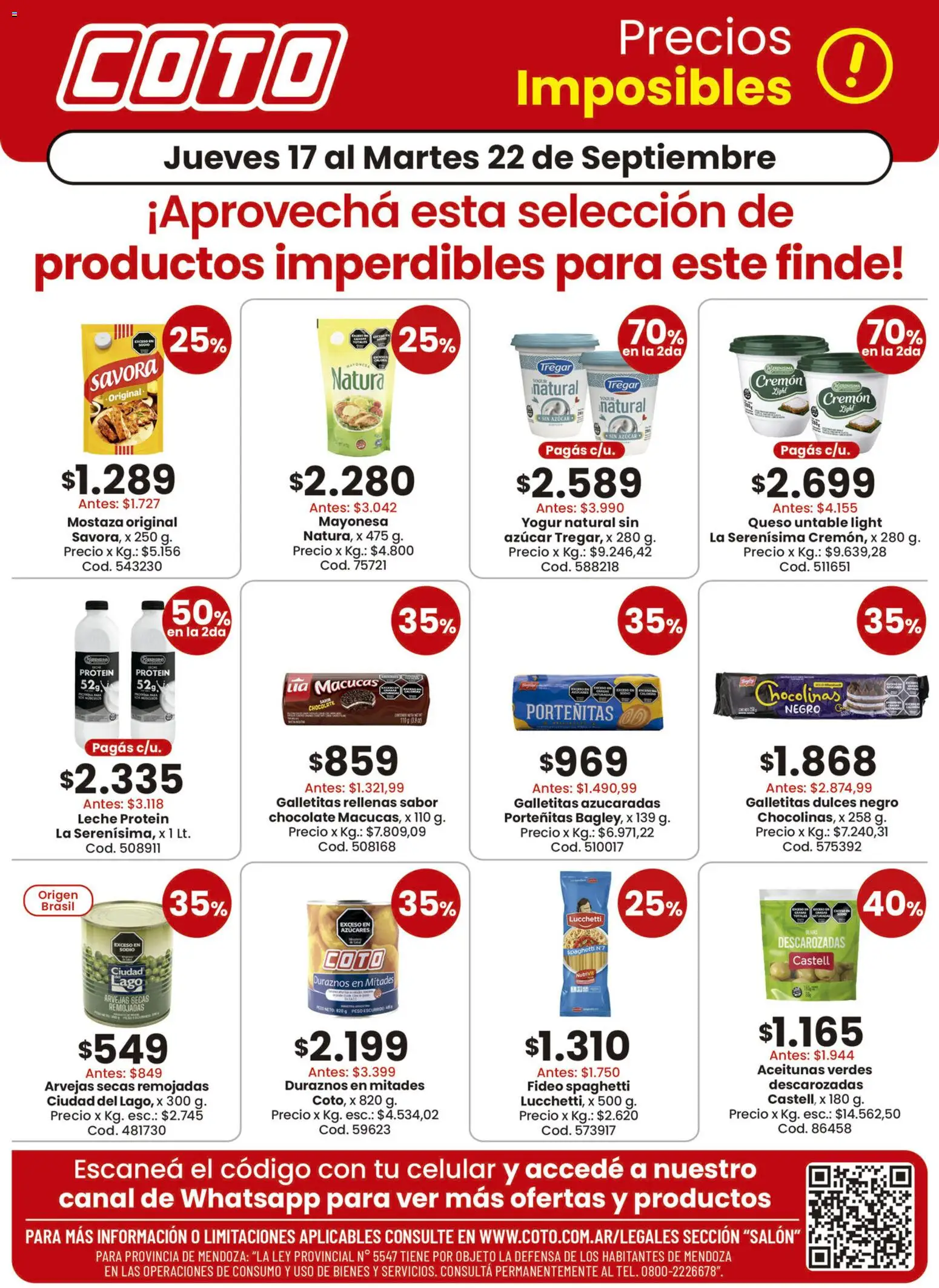 Vista previa del folleto de la tienda Coto válido desde el 17/09/2026 