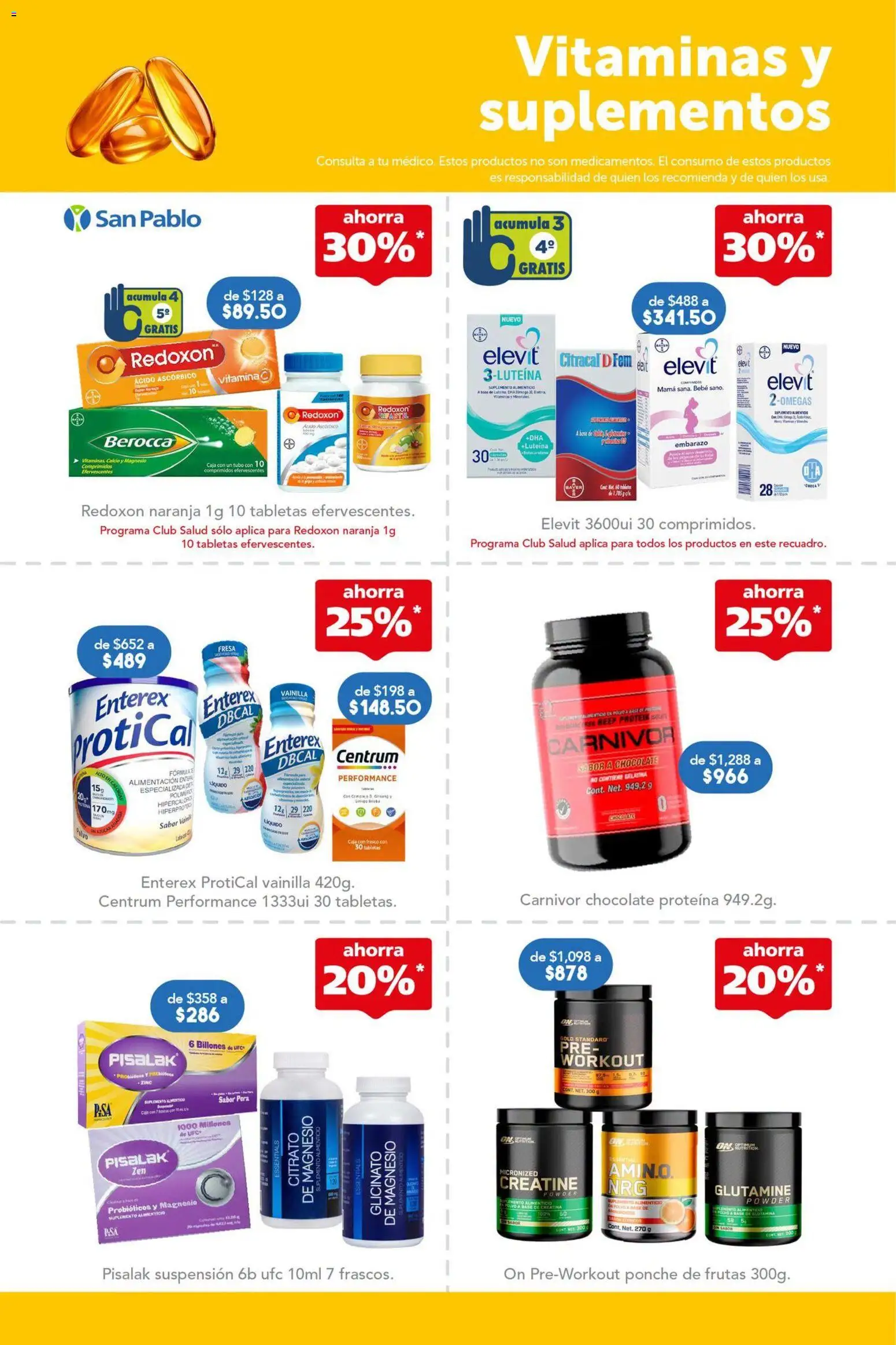 Vista previa las ofertas de la tienda Farmacia San Pablo - Farmacia San Pablo catálogo desde el 13/09/2026 