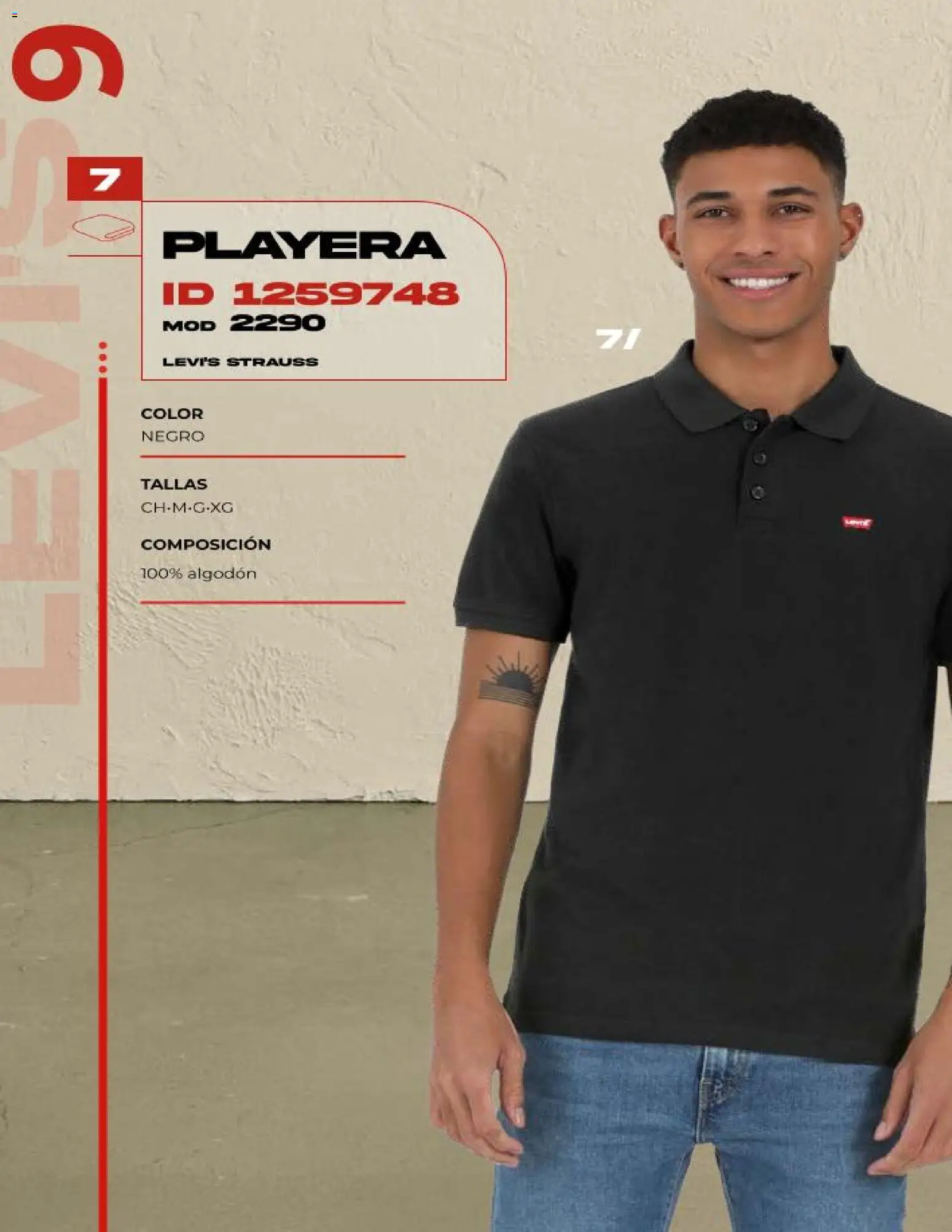 Vista previa las ofertas de la tienda Price Shoes - Price Shoes catálogo Jeans Levis desde el 15/10/2026 