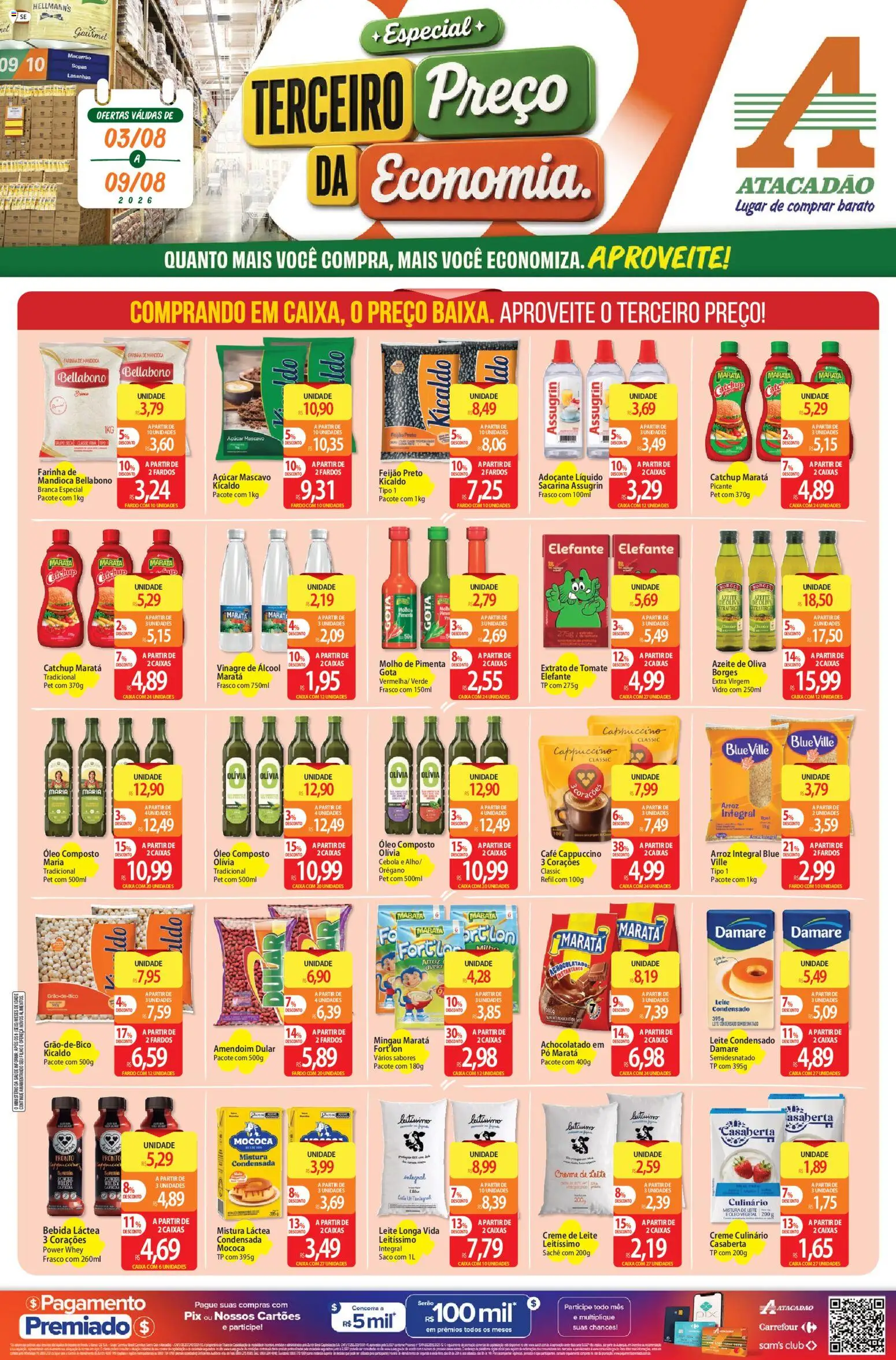 Pré-Visualização do folheto "Atacadão ofertas - SE" da loja Atacadão válido a partir de 03/08/2026