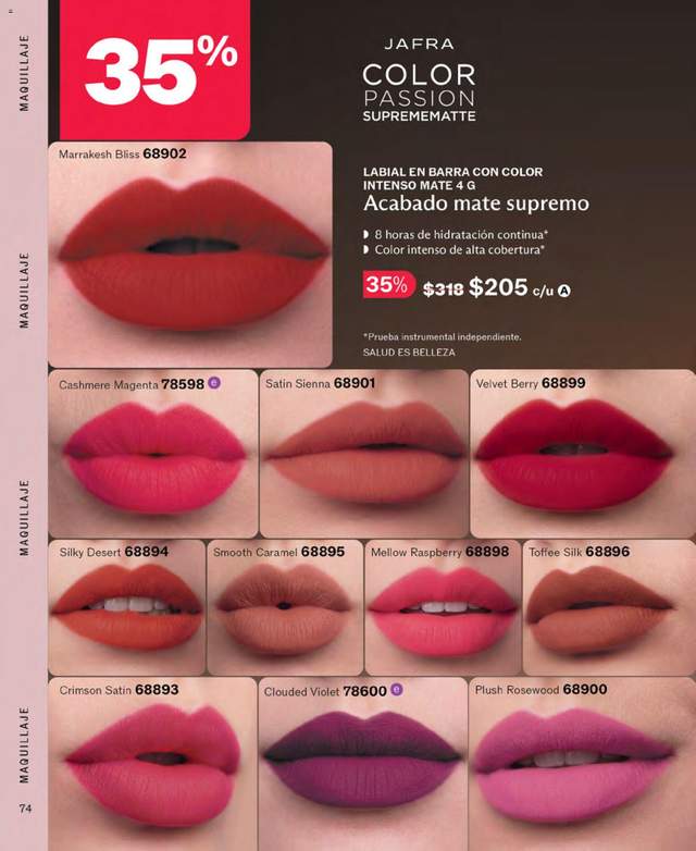 Nuevo catálogo de JAFRA a partir del 01/10