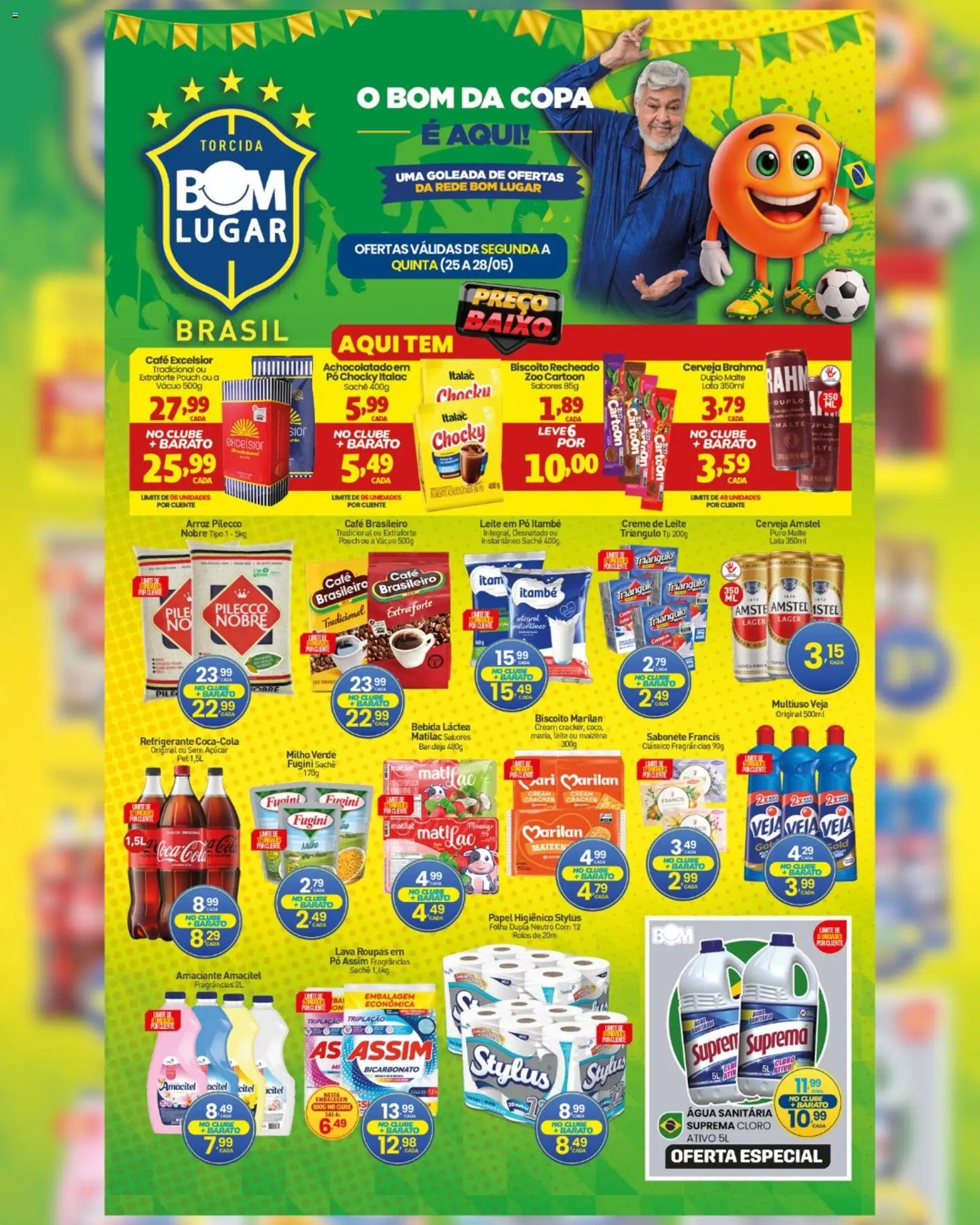 Pré-Visualização do folheto "Rede Bom Lugar - Ofertas da semana" da loja Rede Bom Lugar válido a partir de 25/05/2026