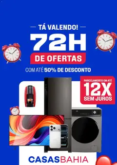Pré-Visualização do folheto "Casas Bahia ofertas" da loja Casas Bahia válido a partir de 30/09/2026