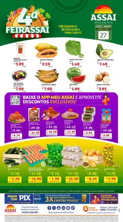 Pré-Visualização do folheto "Assaí Atacadista ofertas - AM" da loja Assaí Atacadista válido a partir de 27/05/2026
