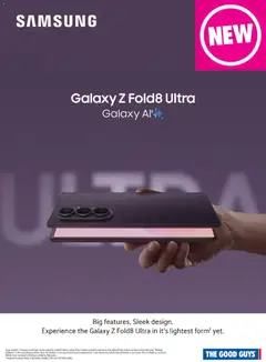 Preview of catalogue The Good Guys Samsung from shop The Good Guys valid 13/08/2026