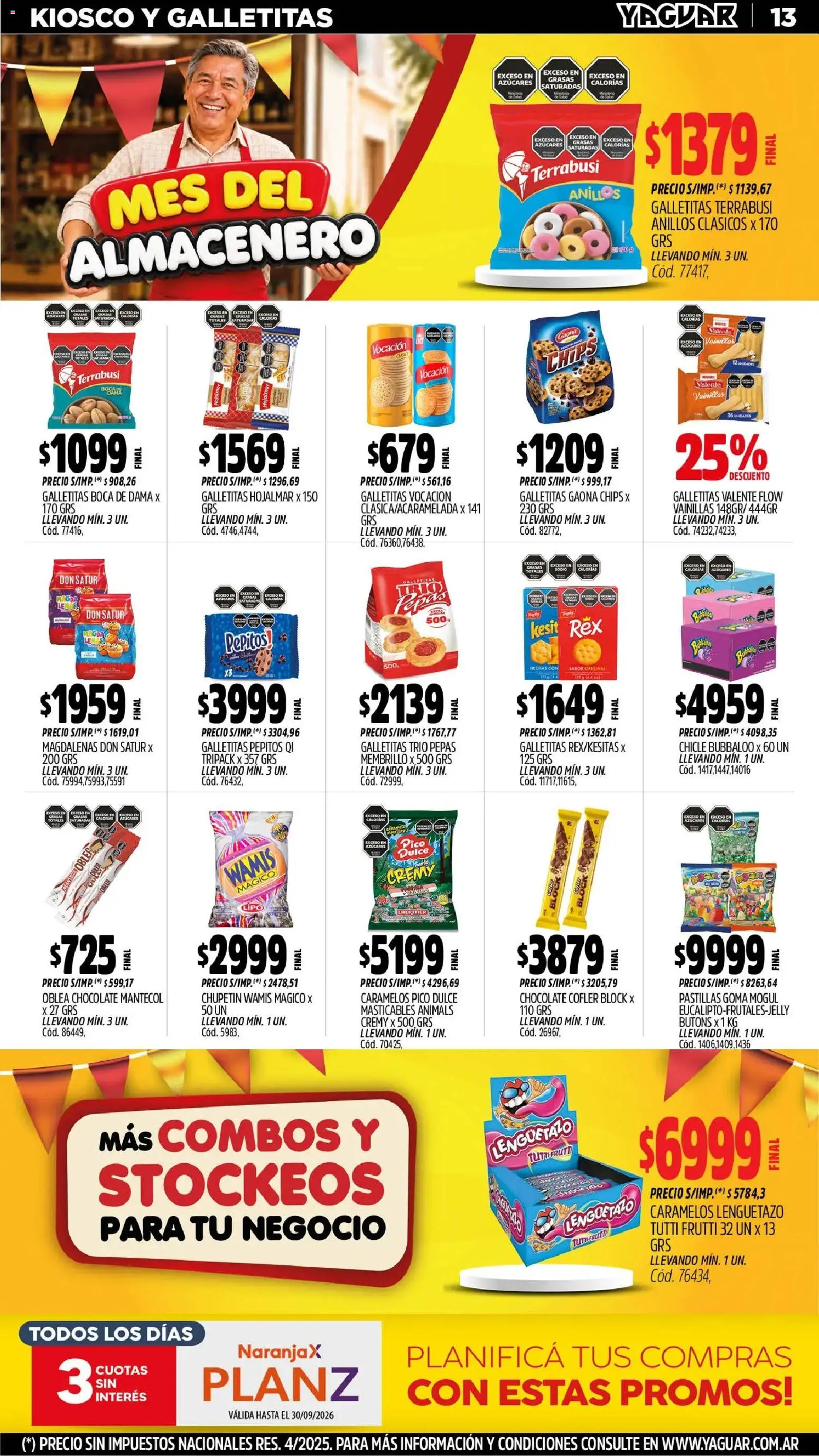 Vista previa del folleto de la tienda Yaguar válido desde el 31/08/2026 