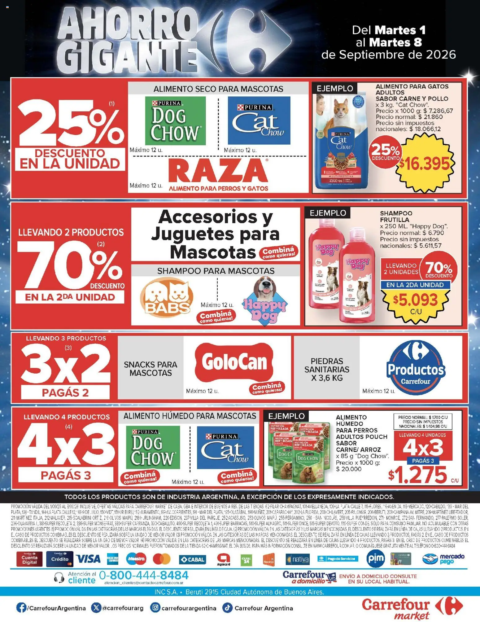 Vista previa del folleto de la tienda Carrefour válido desde el 01/09/2026 