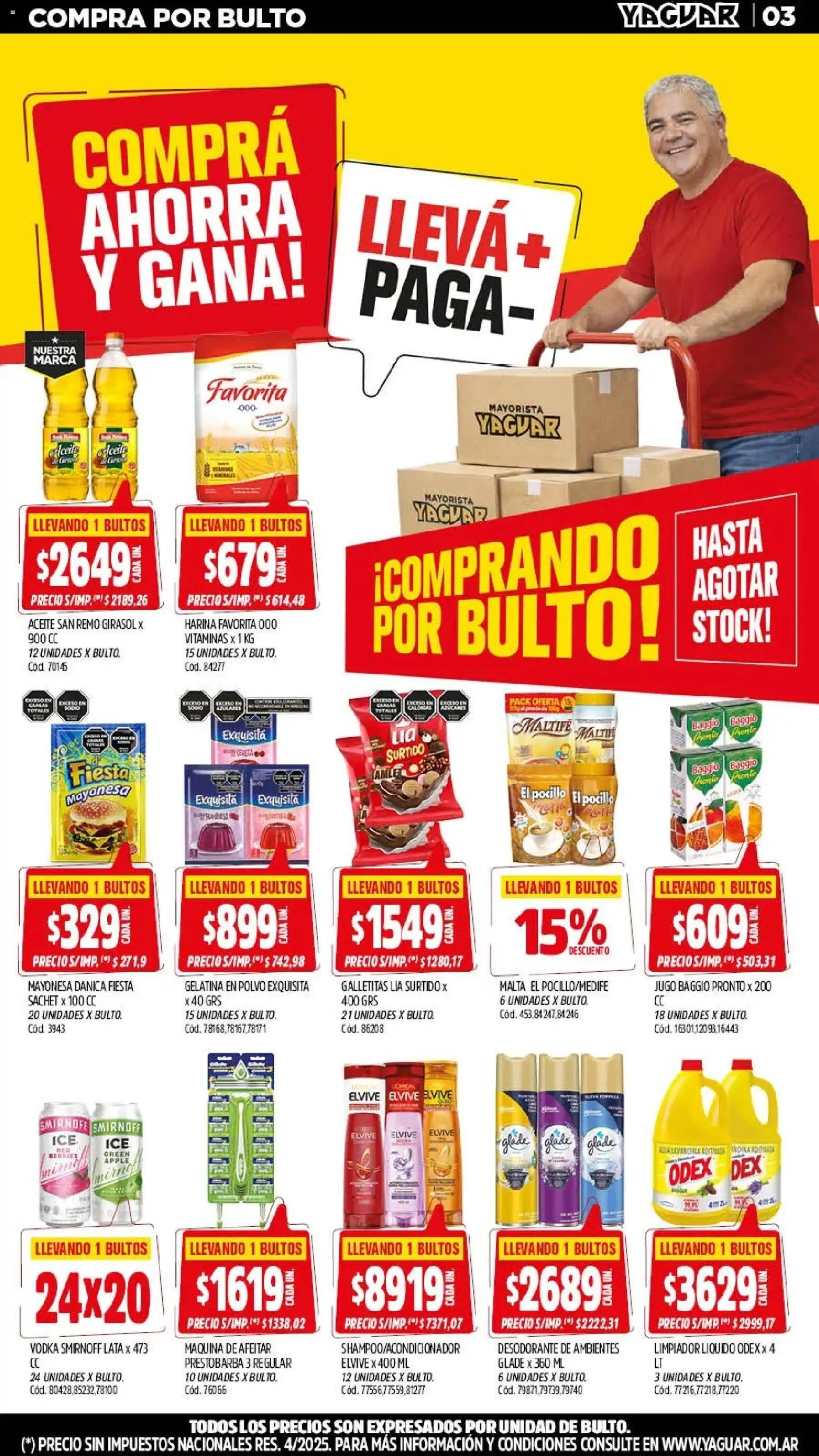 Vista previa del folleto de la tienda Yaguar válido desde el 03/08/2026 