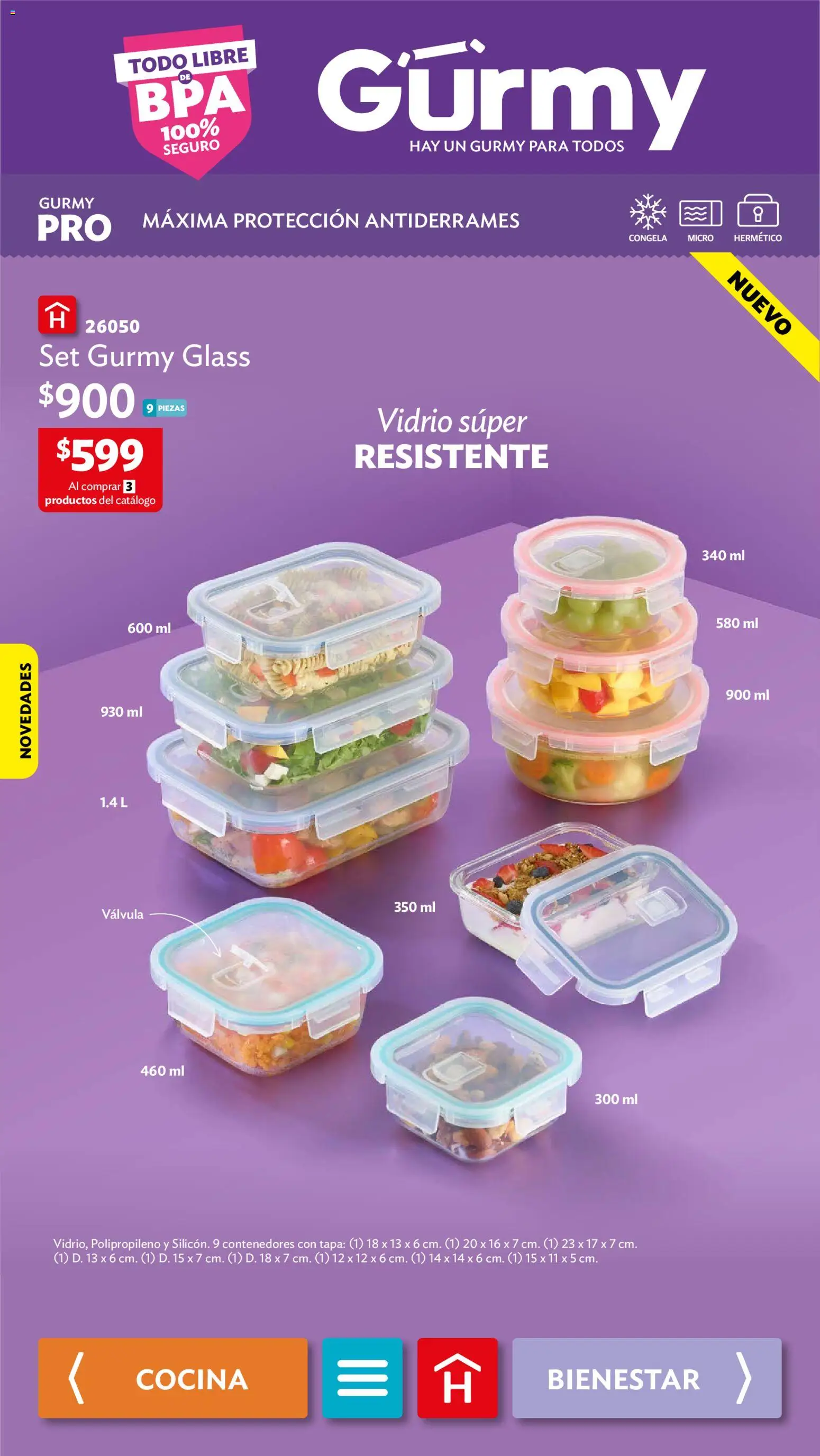 Vista previa las ofertas de la tienda Betterware - Betterware campaña 8 2026 desde el 03/08/2026 