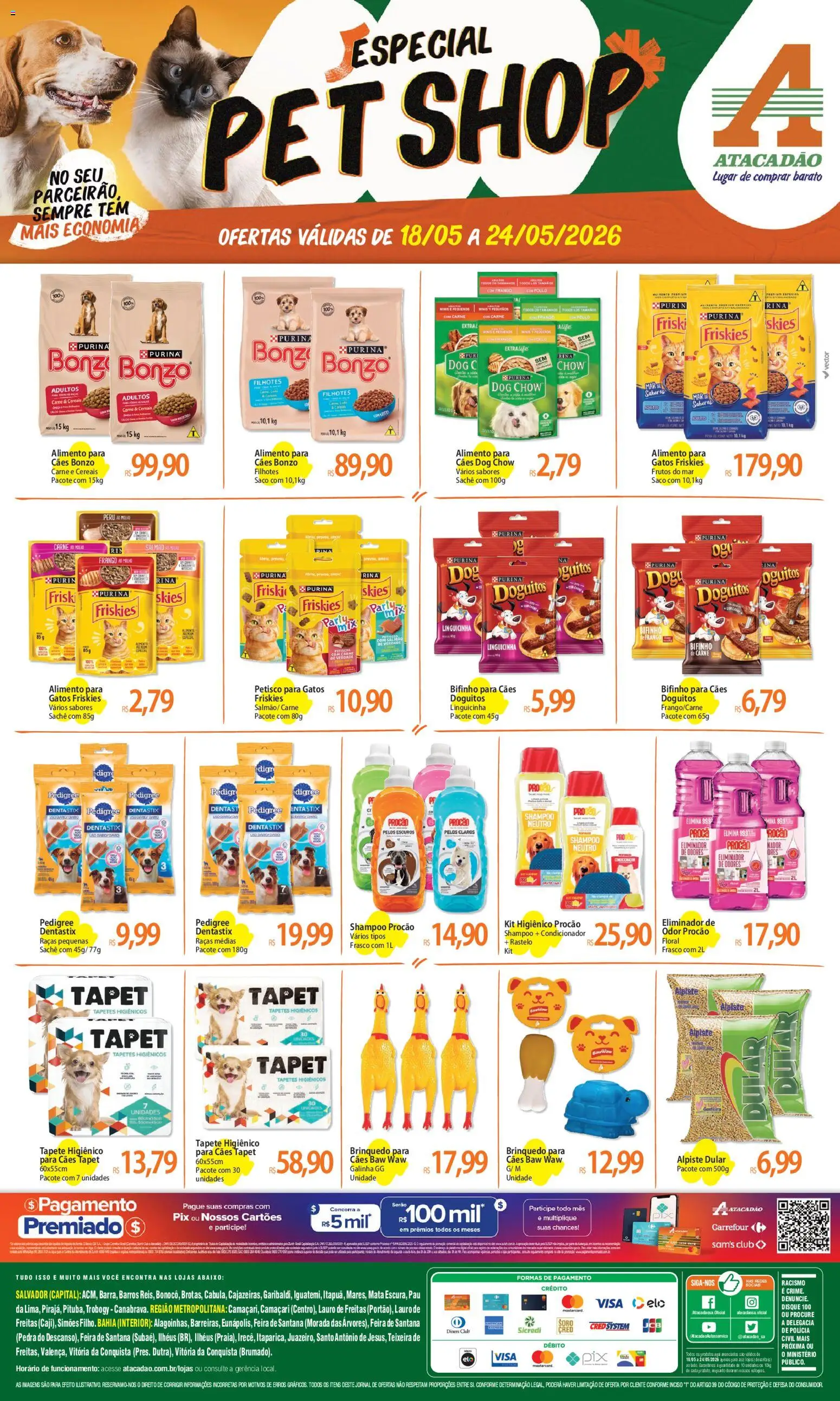 Pré-Visualização do folheto "Atacadão ofertas - BA" da loja Atacadão válido a partir de 18/05/2026