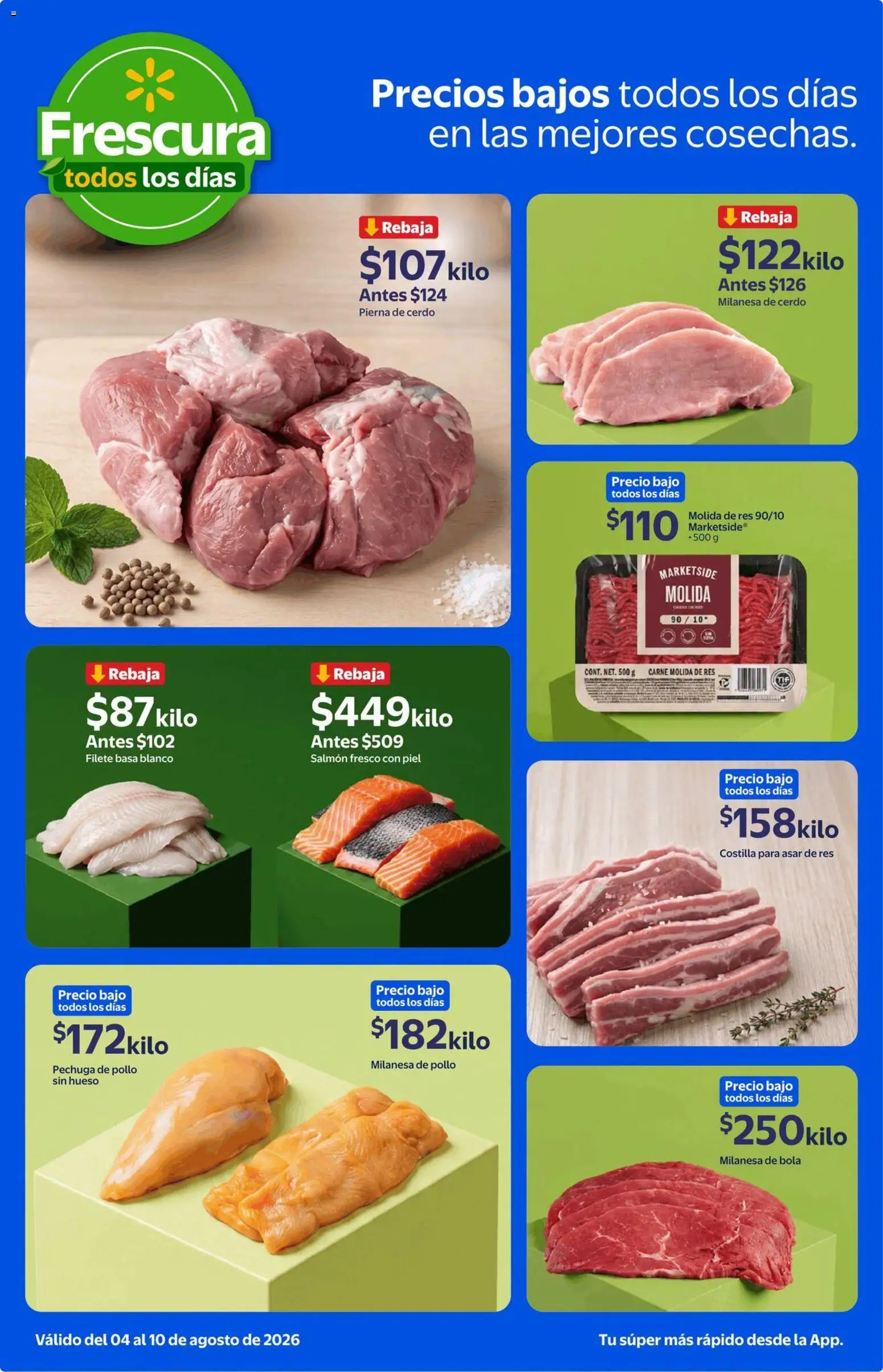 Vista previa las ofertas de la tienda Walmart Express - Walmart Express folleto Calidad y frescura a precios bajos desde el 04/08/2026 