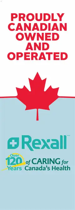 Un aperçu du dépliant Rexall weekly flyer / circulaire du magasin Rexall est valide à partir 1 mai 2026