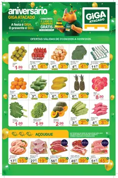 Pré-Visualização do folheto "GIGA Atacado ofertas Feirão" da loja GIGA Atacado válido a partir de 01/09/2026