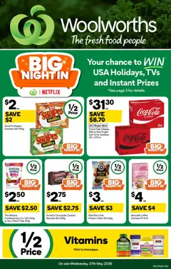 Preview of catalogue Woolworths catalogue TAS from shop Woolworths valid 27/05/2026