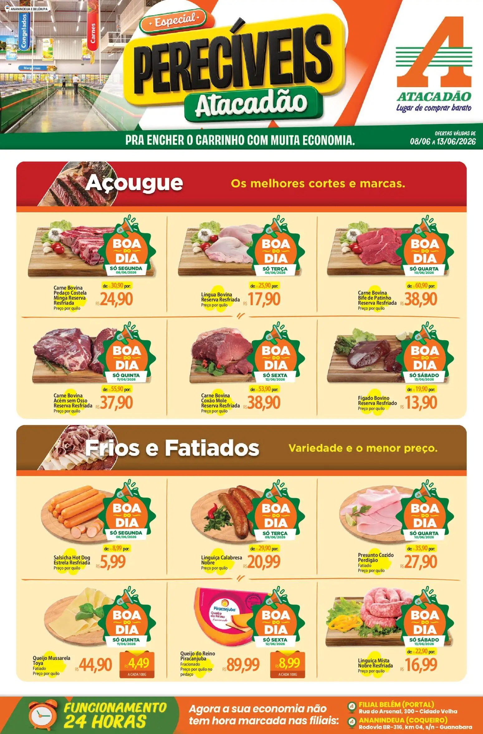 Pré-Visualização do folheto "Atacadão ofertas - PA" da loja Atacadão válido a partir de 08/06/2026