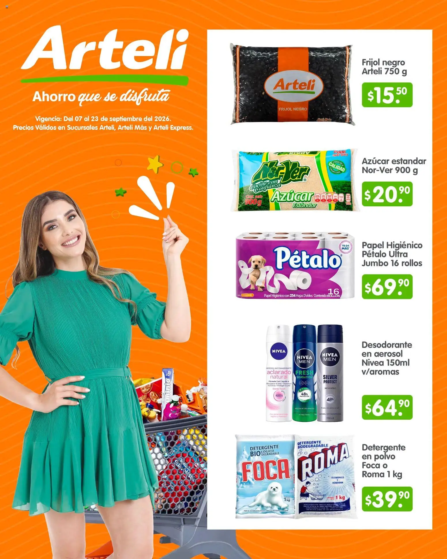 Vista previa las ofertas de la tienda Arteli - Arteli folleto Quincenal desde el 07/09/2026 