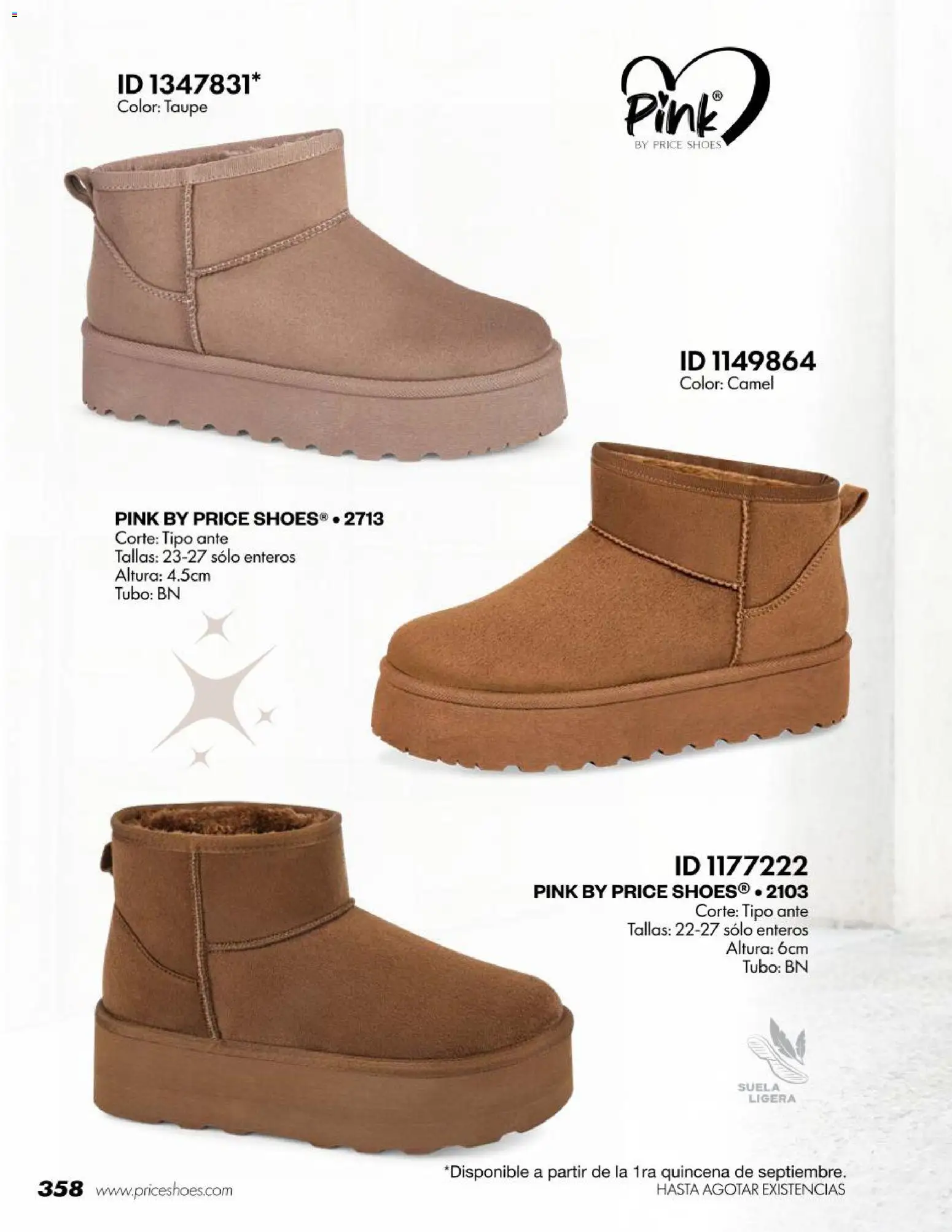 Vista previa las ofertas de la tienda Price Shoes - Price Shoes catálogo Botas desde el 18/07/2026 