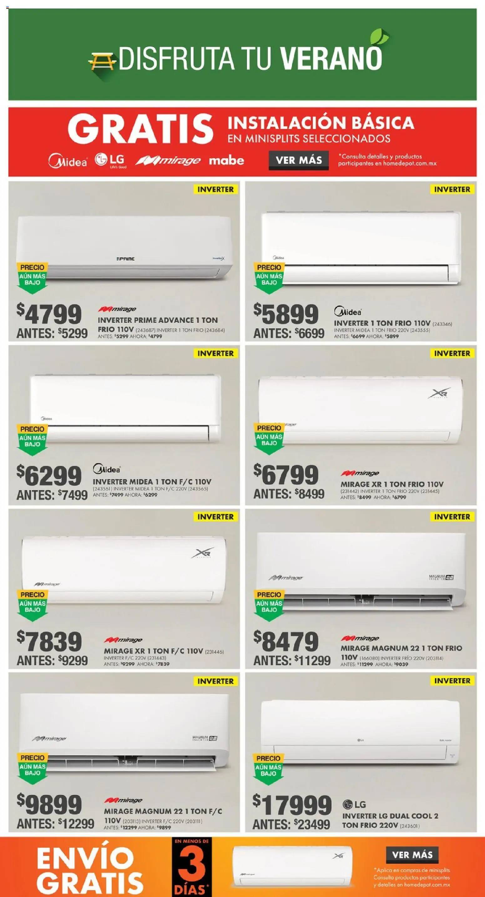 Vista previa las ofertas de la tienda Home Depot - Home Depot catálogo desde el 16/07/2026 