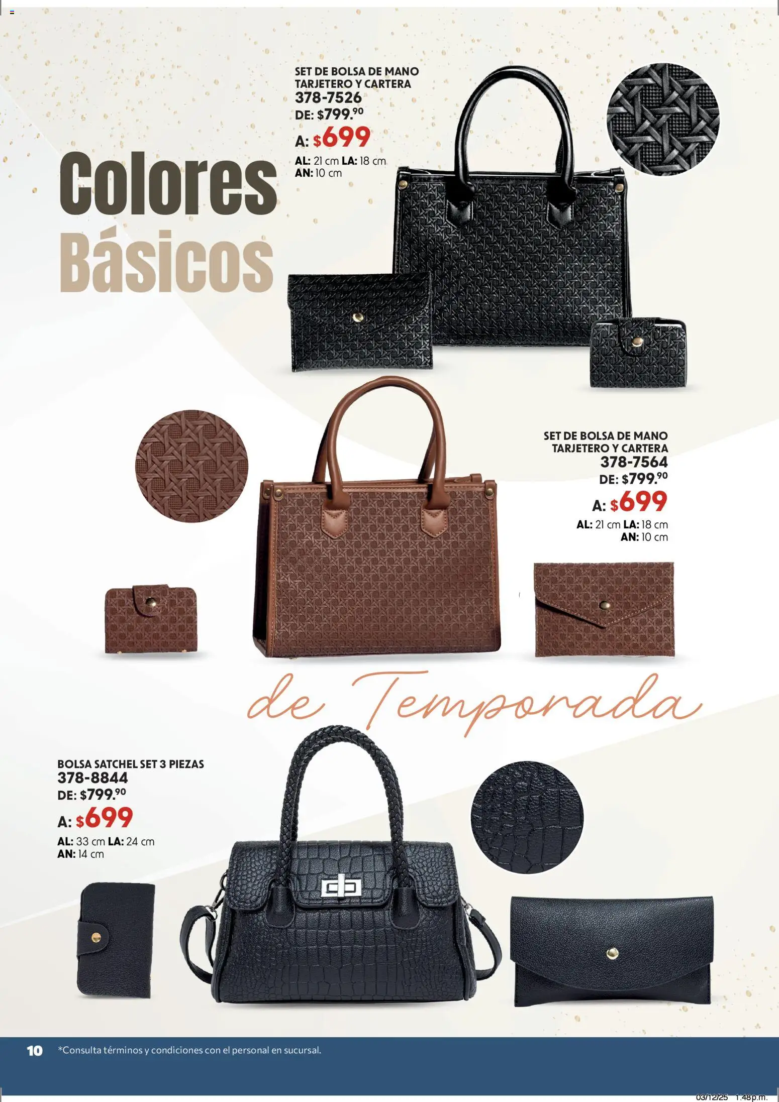 Vista previa las ofertas de la tienda Andrea - Catálogo Accesorízate esta Navidad desde el 07/12/2025 - Bolsa