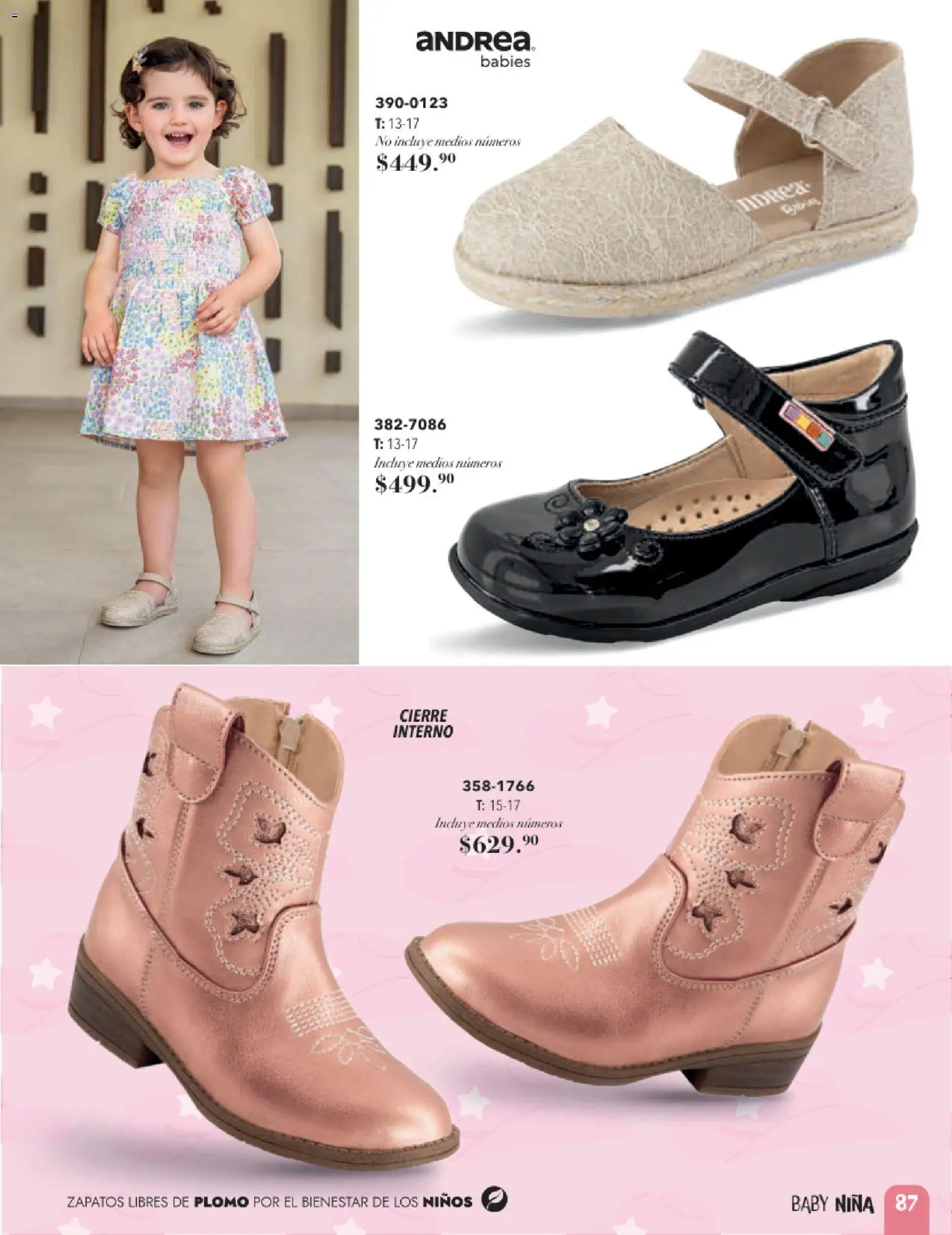 Vista previa las ofertas de la tienda Andrea - Andrea catálogo Infantil Baby desde el 24/05/2026 - Zapatos
