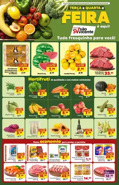 Pré-Visualização do folheto "Supermercados São Vicente - Ofertas da semana" da loja Supermercados São Vicente válido a partir de 08/09/2026