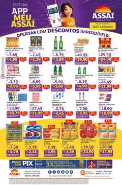 Pré-Visualização do folheto "Assaí Atacadista ofertas" da loja Assaí Atacadista válido a partir de 30/07/2026