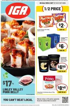 Preview of catalogue IGA catalogue East Perth from shop IGA valid 02/09/2026