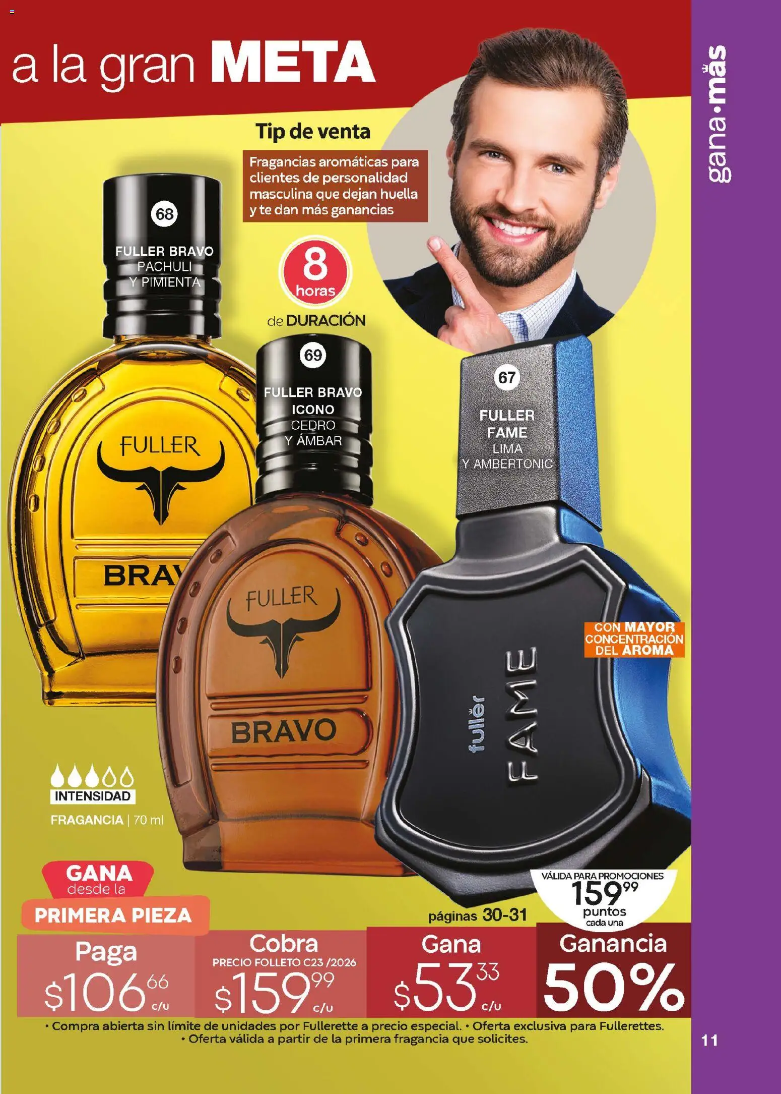 Vista previa las ofertas de la tienda Fuller - Revista Gana Más C23 desde el 18/02/2026 - Té, Lima, Pimienta, Fragancia