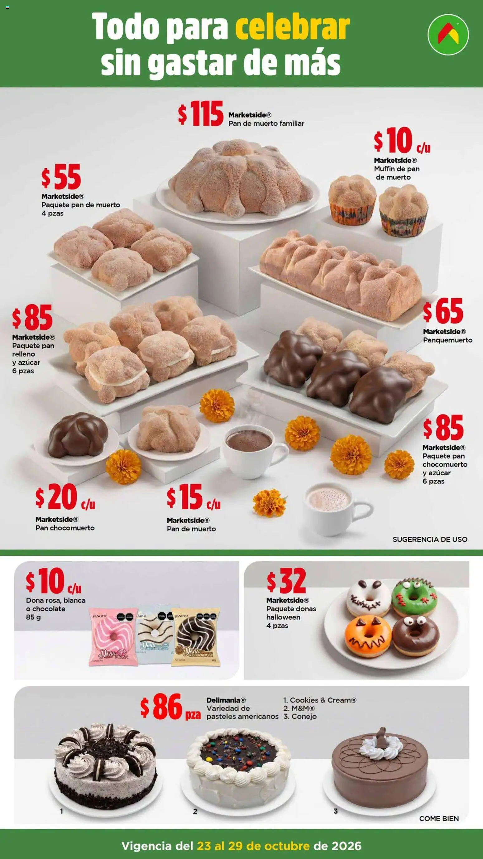 Vista previa las ofertas de la tienda Bodega Aurrerá - Bodega Aurrerá folleto Una deliciosa ensalada de pollo para tu familia desde el 23/10/2026 