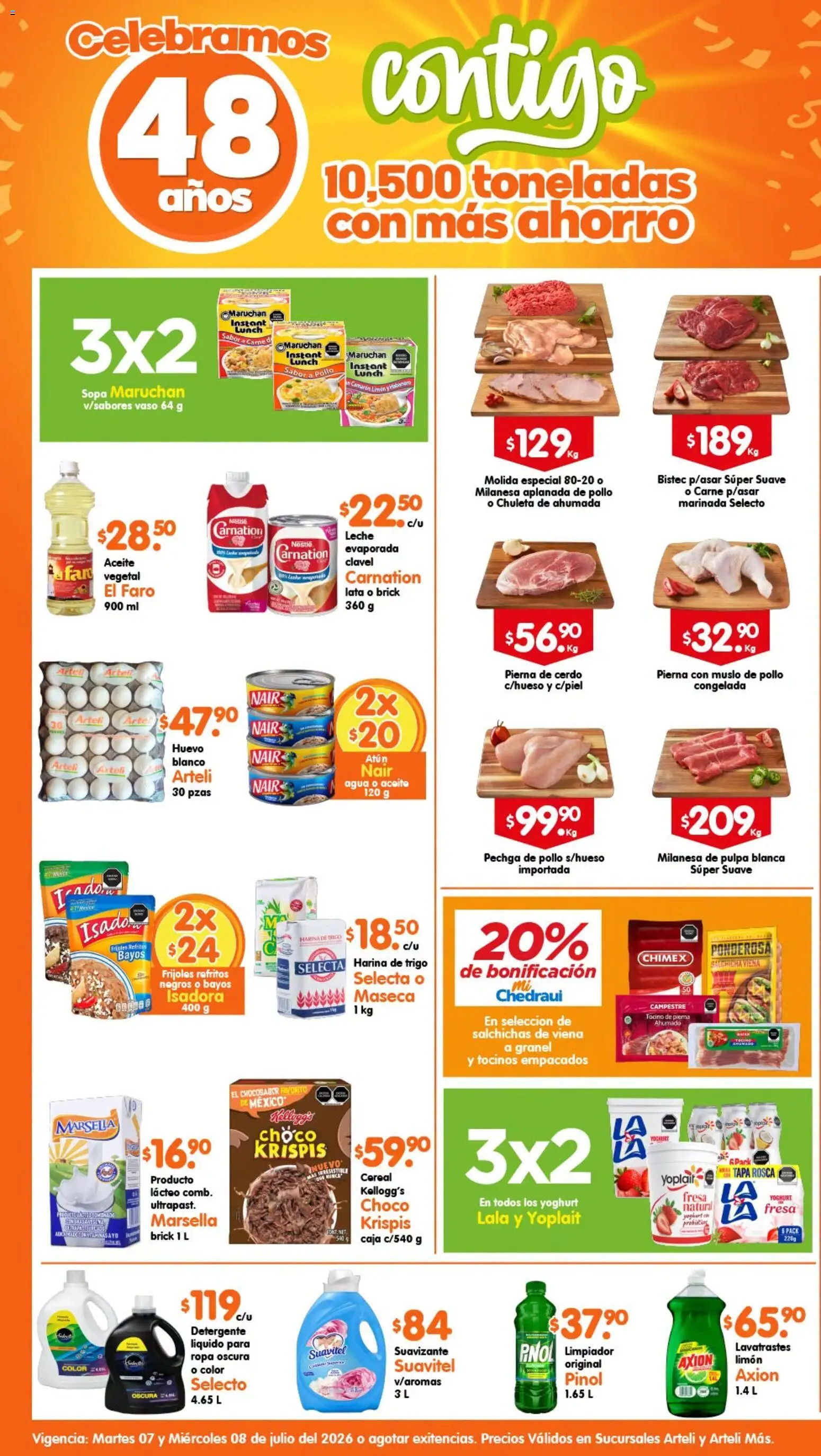 Vista previa las ofertas de la tienda Arteli - Arteli folleto desde el 07/07/2026 