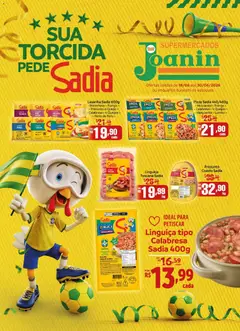 Pré-Visualização do folheto "Supermercados Joanin ofertas BRF" da loja Supermercados Joanin válido a partir de 18/06/2026