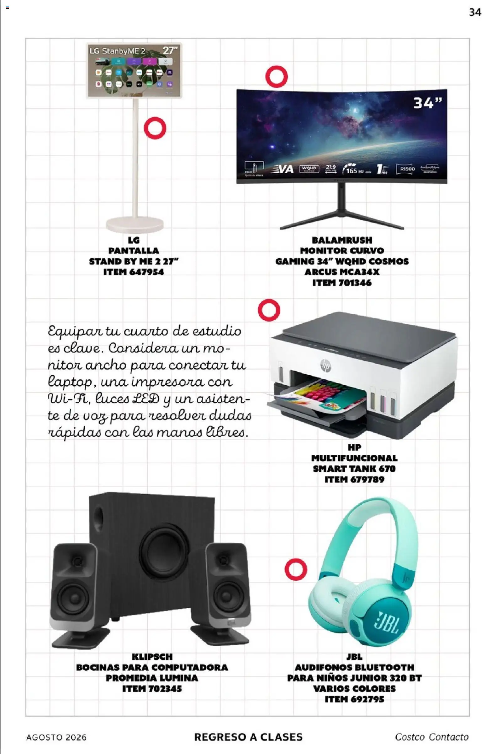 Vista previa las ofertas de la tienda Costco - Costco catálogo Agosto desde el 01/08/2026 