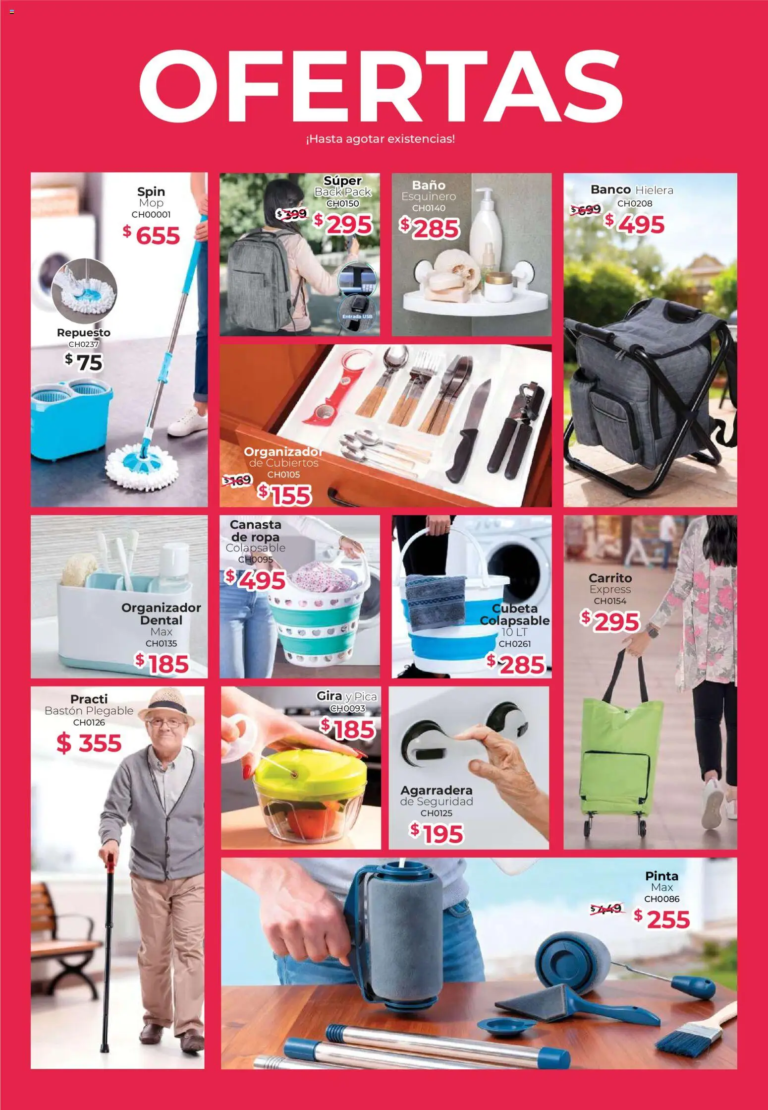 Vista previa las ofertas de la tienda Colchas Concord - Colchas Concord catálogo Concord home desde el 01/05/2026 - Banco, Baño, Ropa, Hielera, Usb, Organizador, Canasta