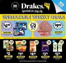 Preview of catalogue Drakes catalogue SA from shop Drakes valid 24/06/2026