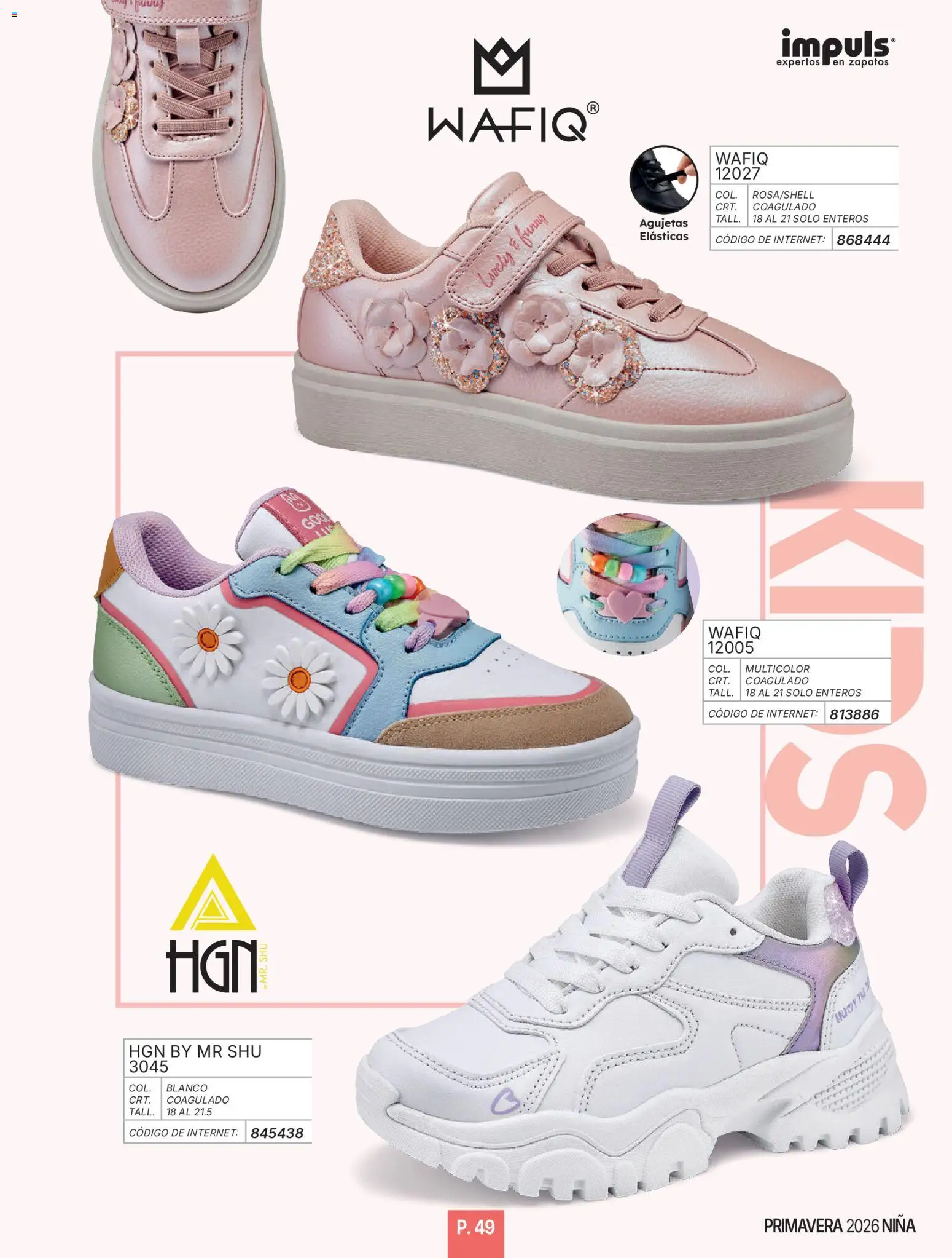 Vista previa las ofertas de la tienda Impuls - Catálogo Niña desde el 01/01/2026 - Zapatos