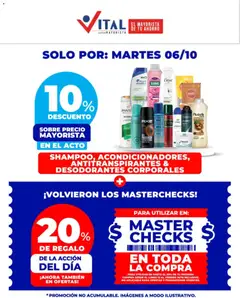 Vista previa del folleto de la tienda Vital válido desde el 06/10/2026 