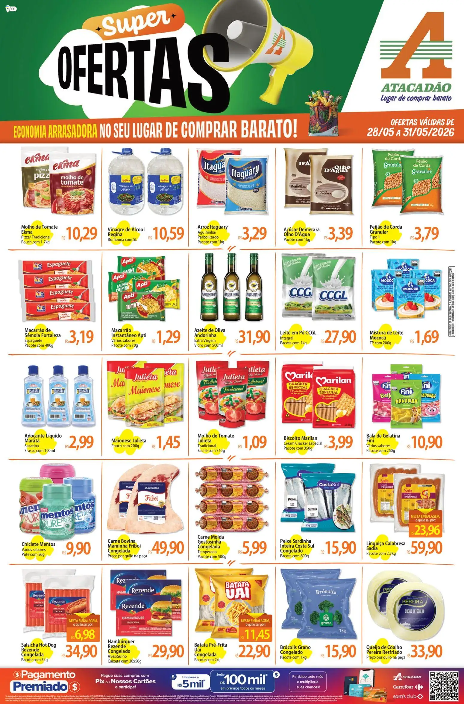 Pré-Visualização do folheto "Atacadão ofertas - CE" da loja Atacadão válido a partir de 28/05/2026
