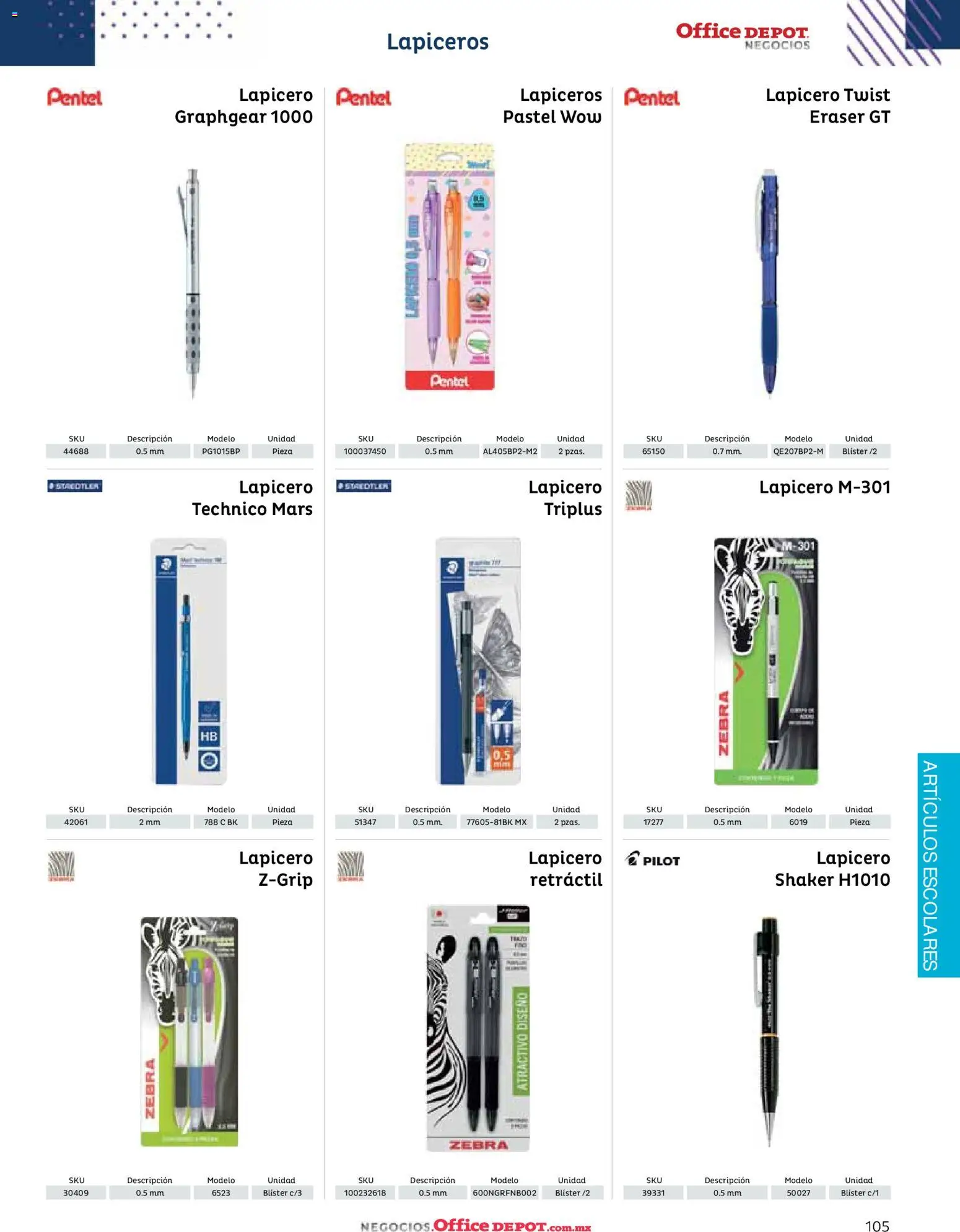 Vista previa las ofertas de la tienda Office Depot - Catálogo 2026 desde el 12/01/2026 
