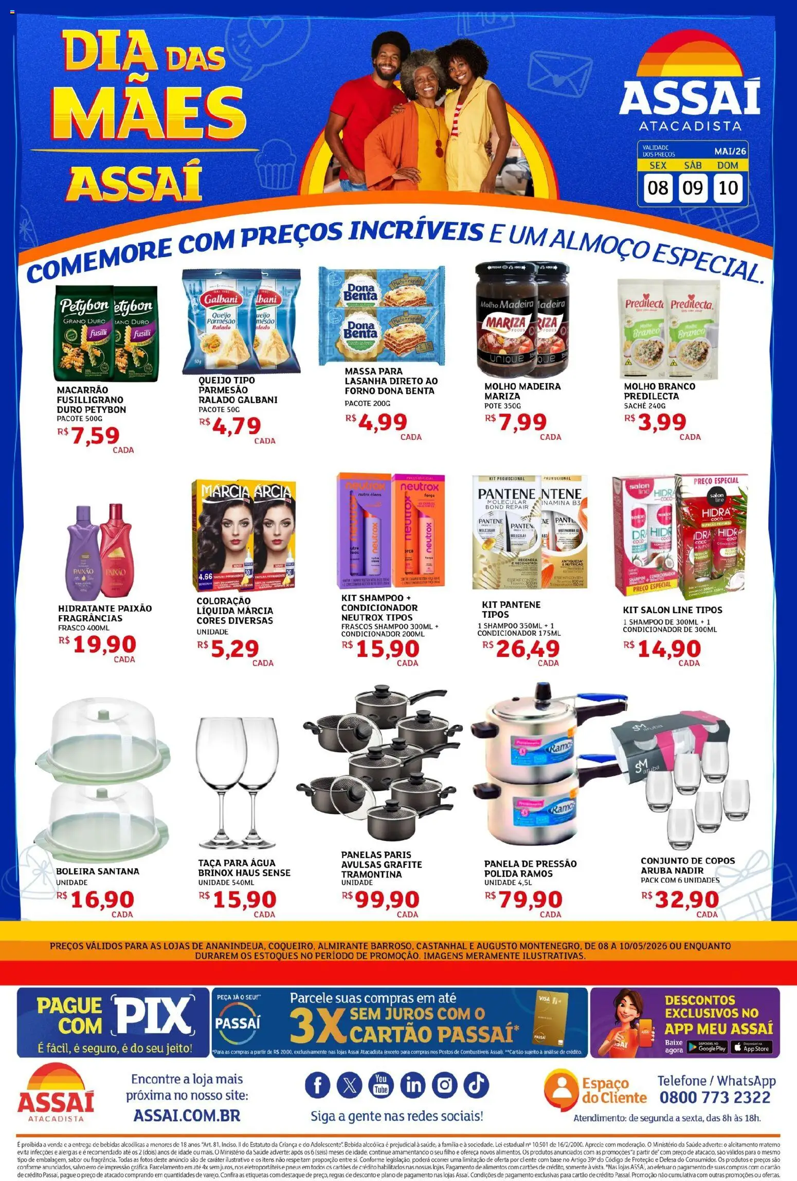Pré-Visualização do folheto "Assaí Atacadista ofertas - PA" da loja Assaí Atacadista válido a partir de 09/05/2026