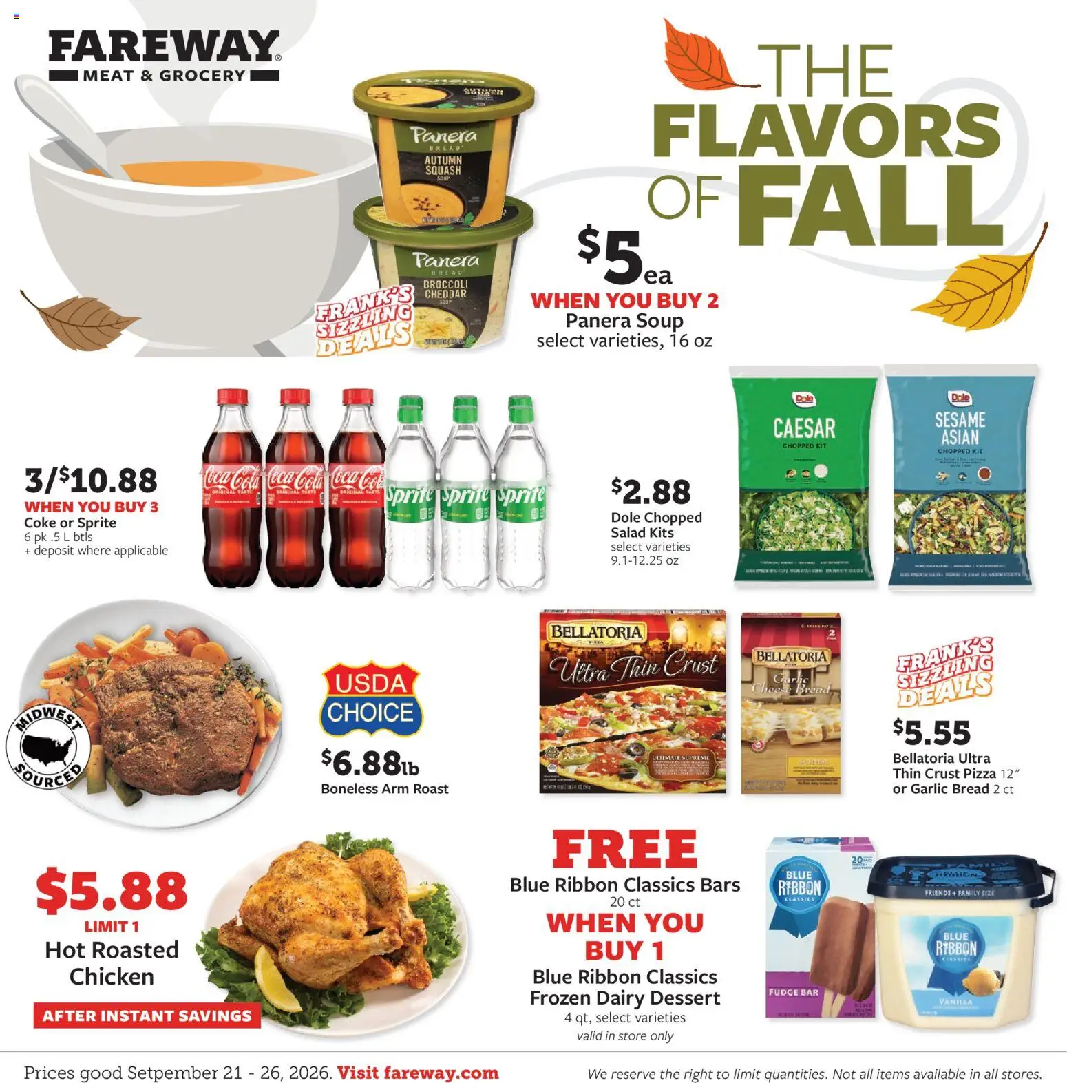 Ad Preview of Fareway Fareway Weekly Ad from 09/21/2026